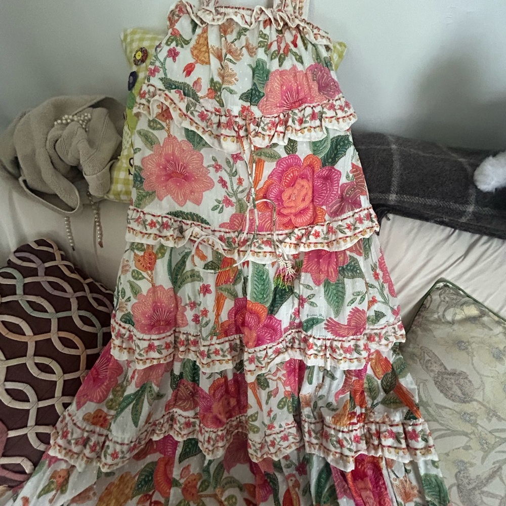 FARM Rio Off White Macaw Bloom Maxi Dress - Picture 6 of 10